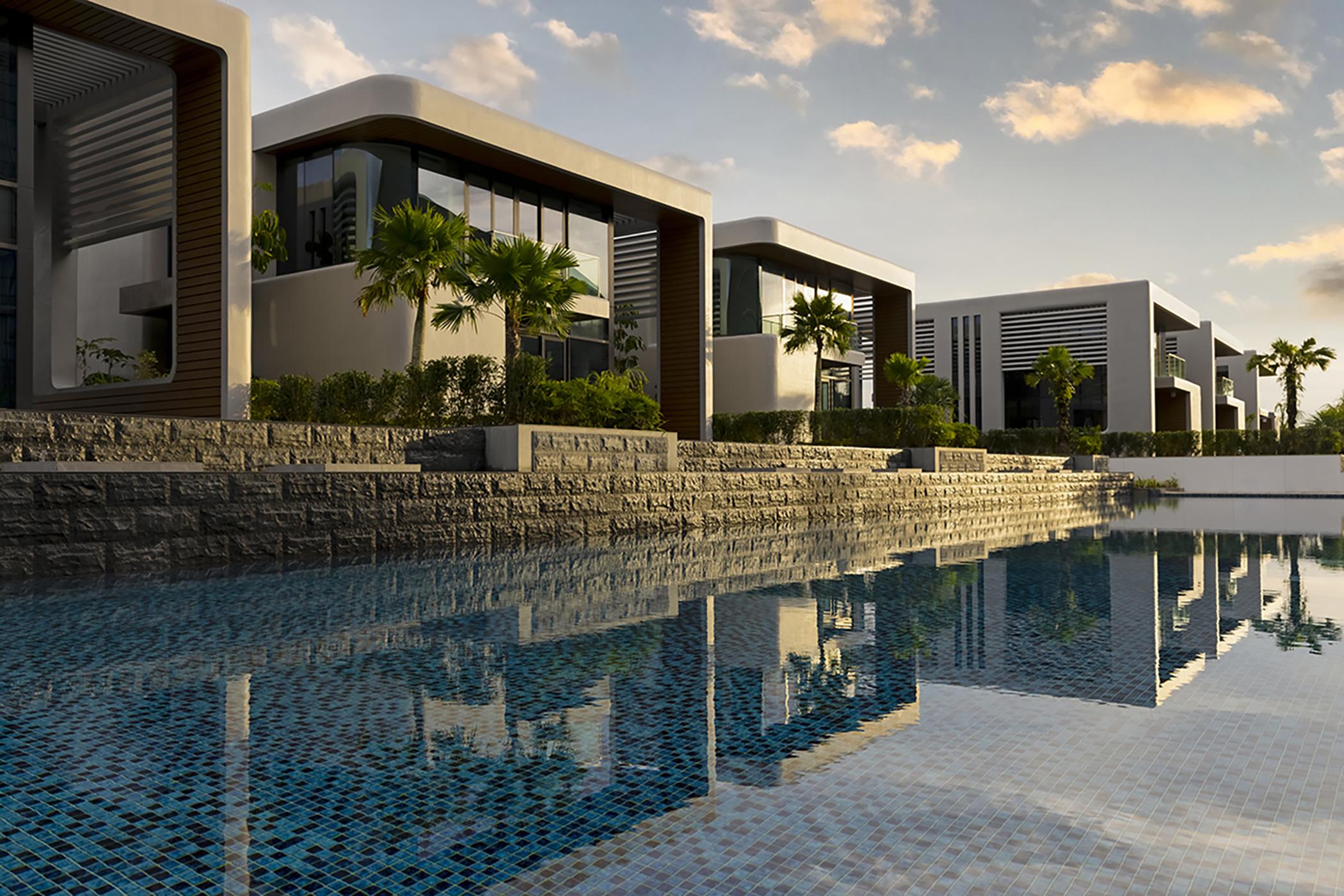 Dusit Thani Laguna Singapore Bagian luar foto The Residences at Emerald Bay