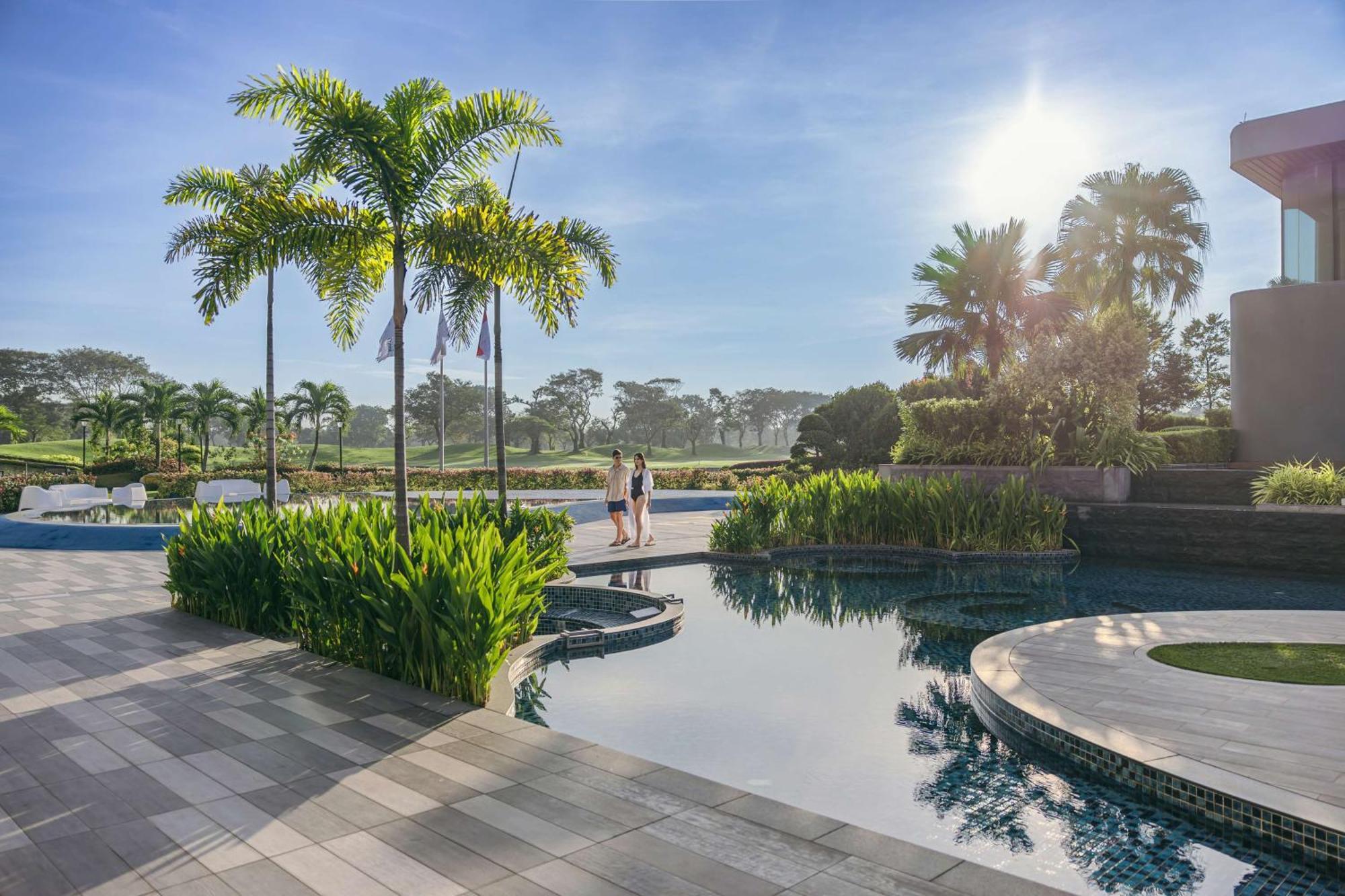 Dusit Thani Laguna Singapore Bagian luar foto The Park