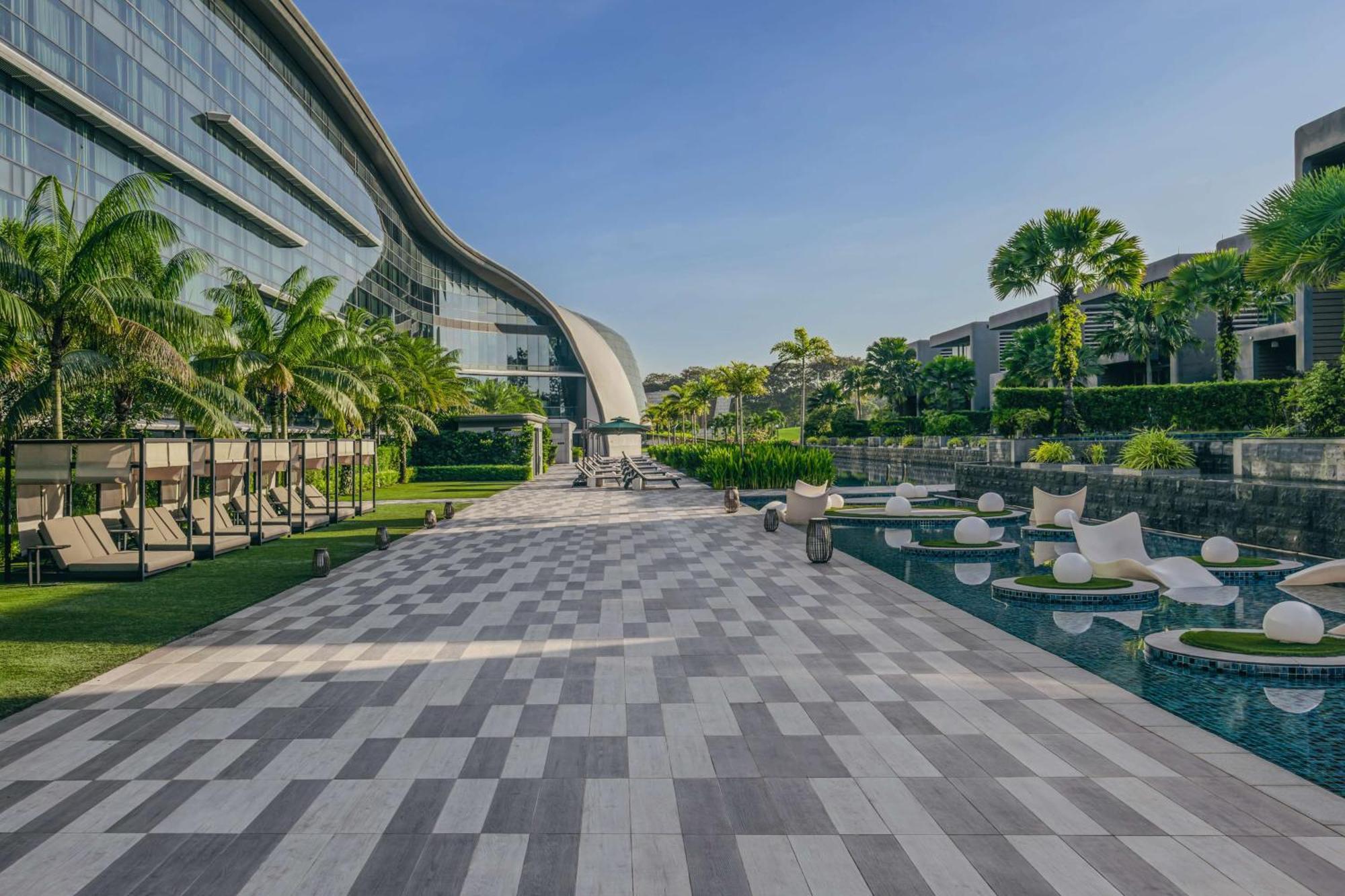 Dusit Thani Laguna Singapore Bagian luar foto The Park, Hyderabad